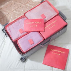 6PCS Luggage Packing Cubes