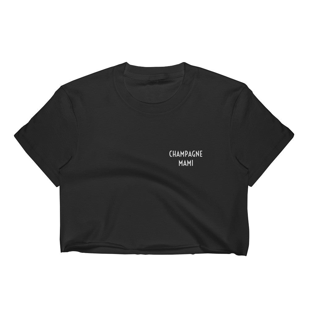 Champagne Mami Crop Top