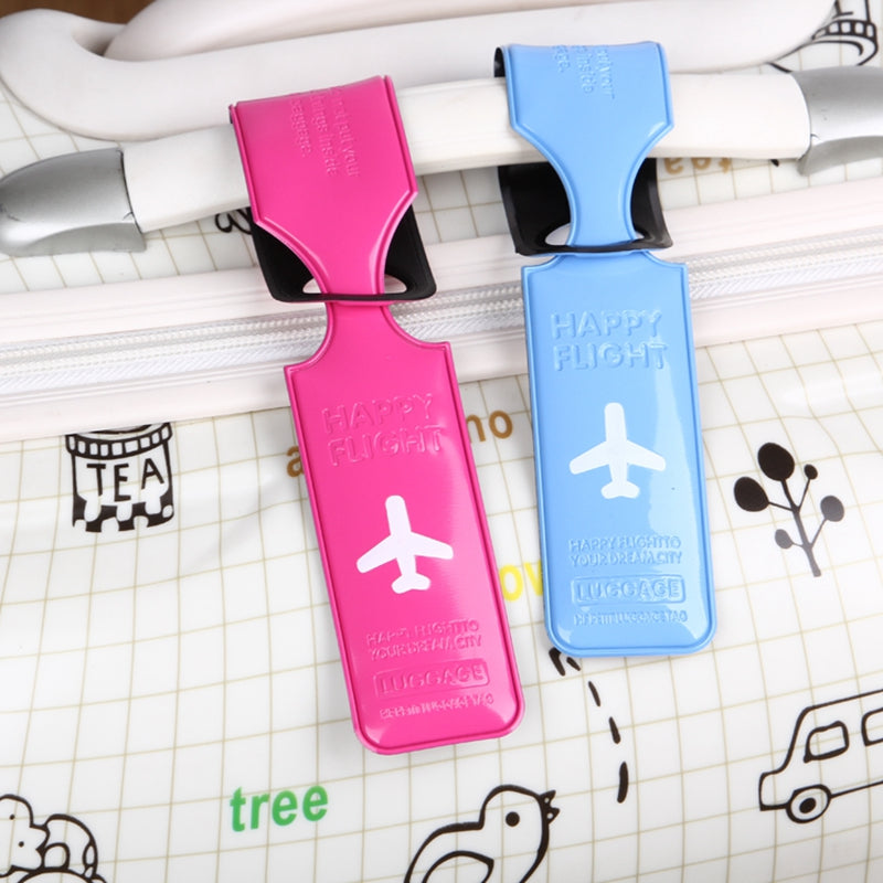 Leather Luggage Tag Travel Suitcase Name Address ID Baggage Label Address  Holder Portable Boarding Tags Travel Accessories - AliExpress